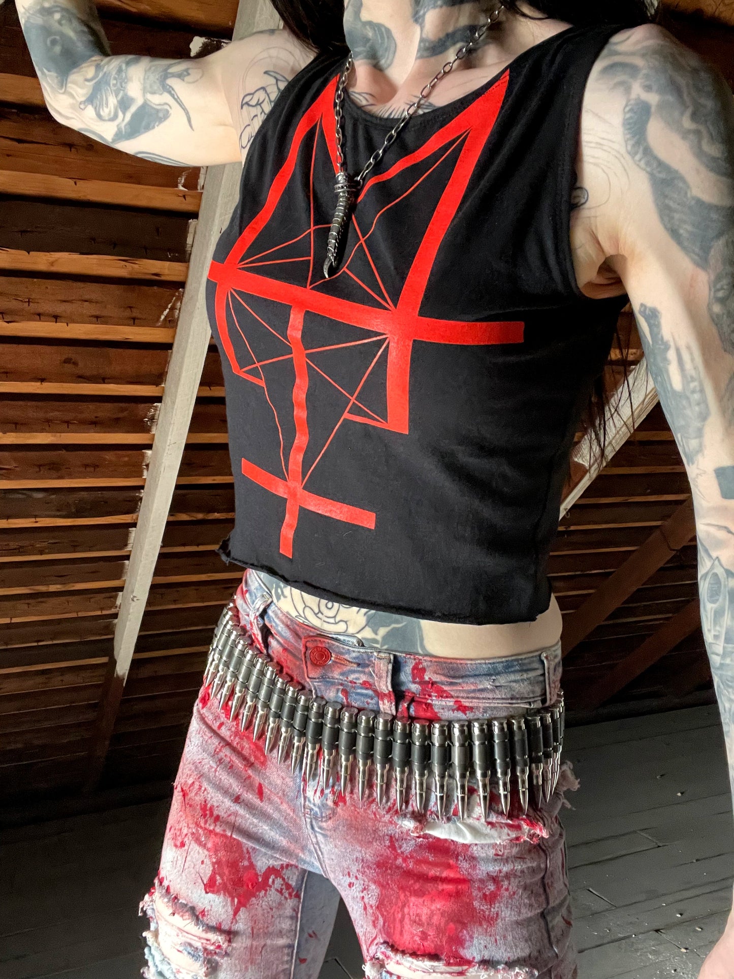 Trifixion Crop Top
