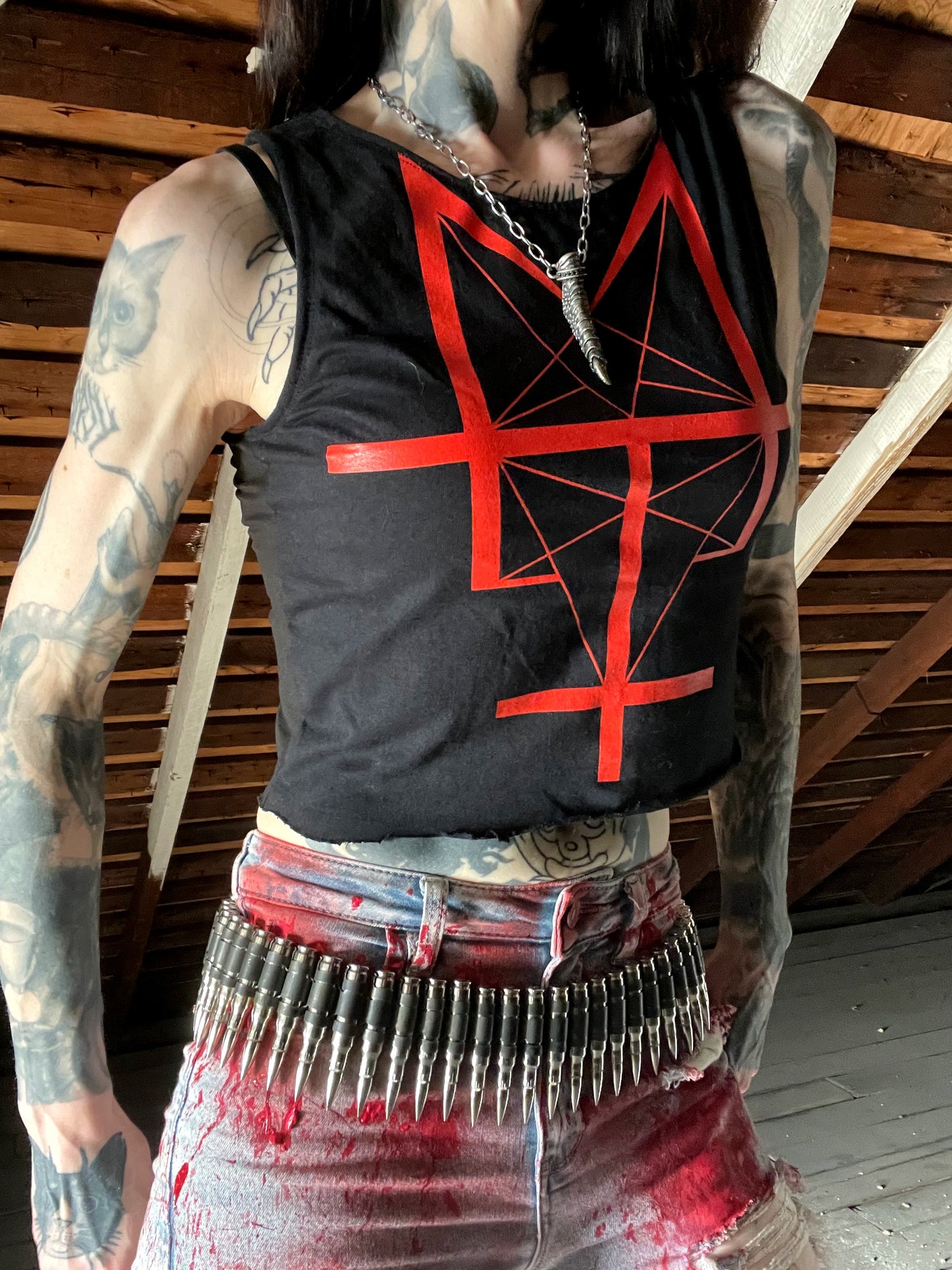 Trifixion Crop Top