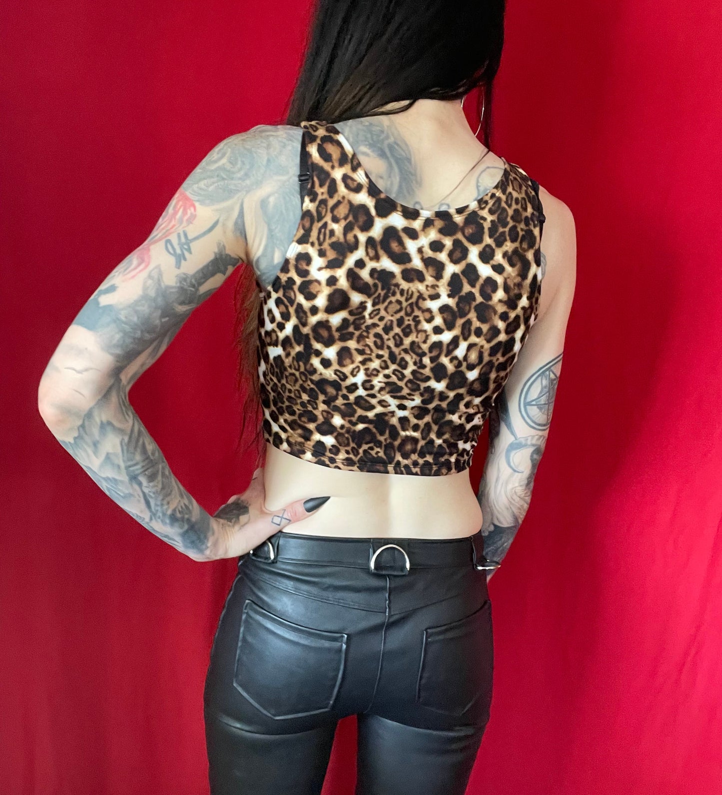 Hell Couture Hard Rock Zombies Crop Top
