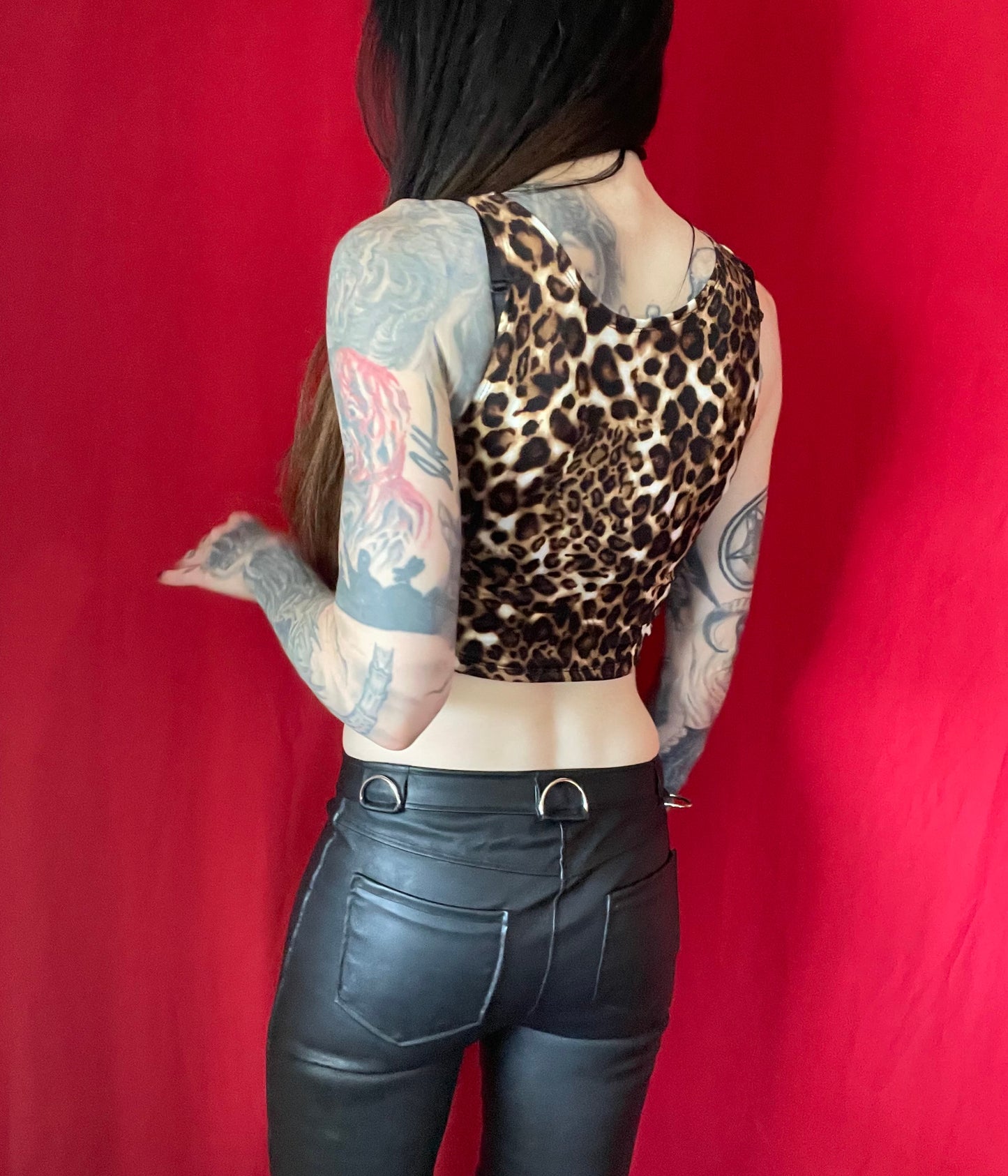 Hell Couture Hard Rock Zombies Crop Top