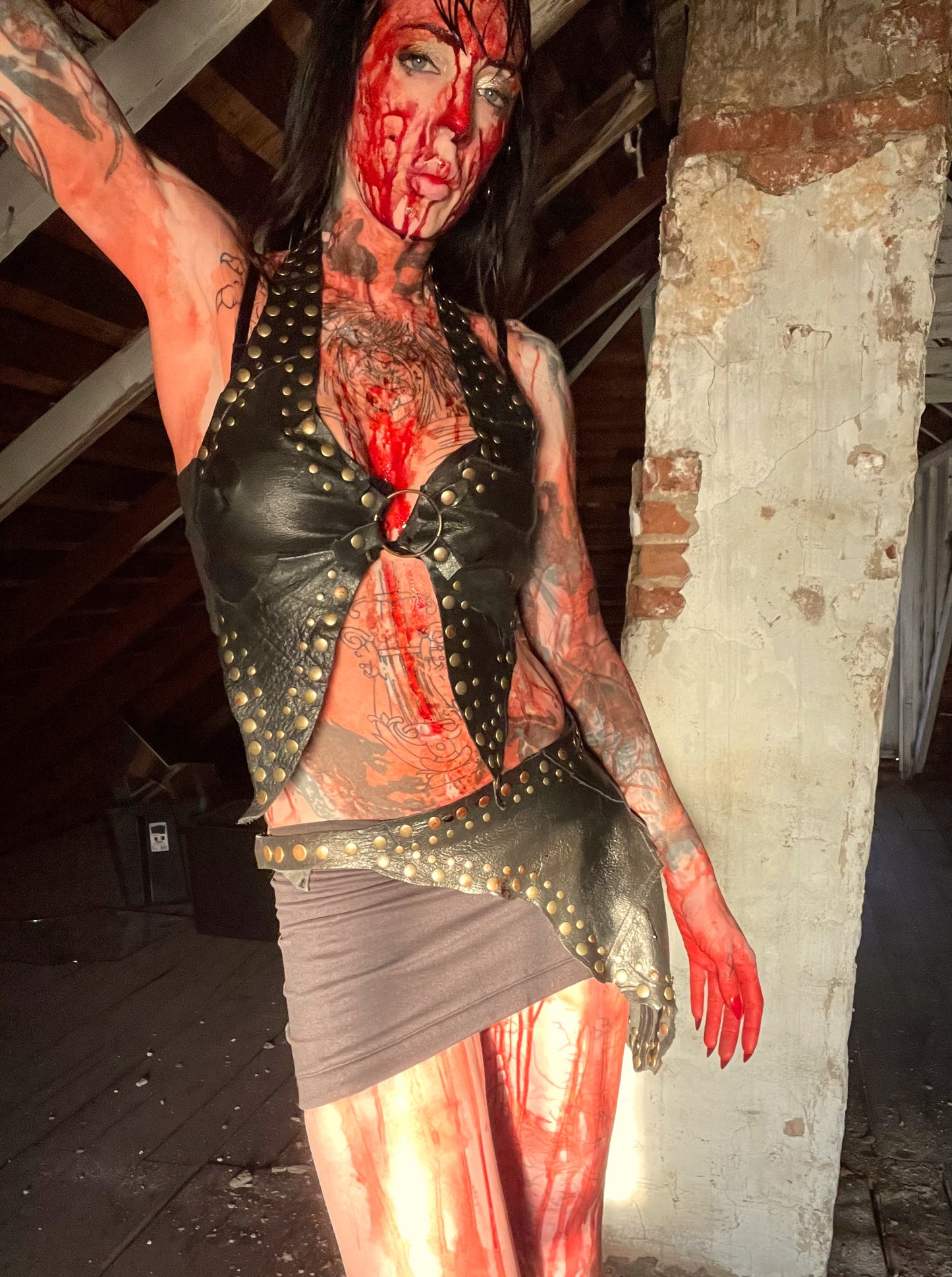 Dead By Dawn Mini Skirt