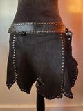Hell Couture Leather Belt Skirt