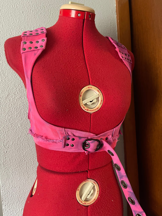 Hell Couture Tornado Of Souls Harness Vest