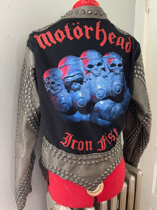 Hell Couture Iron Fist Leather Jacket