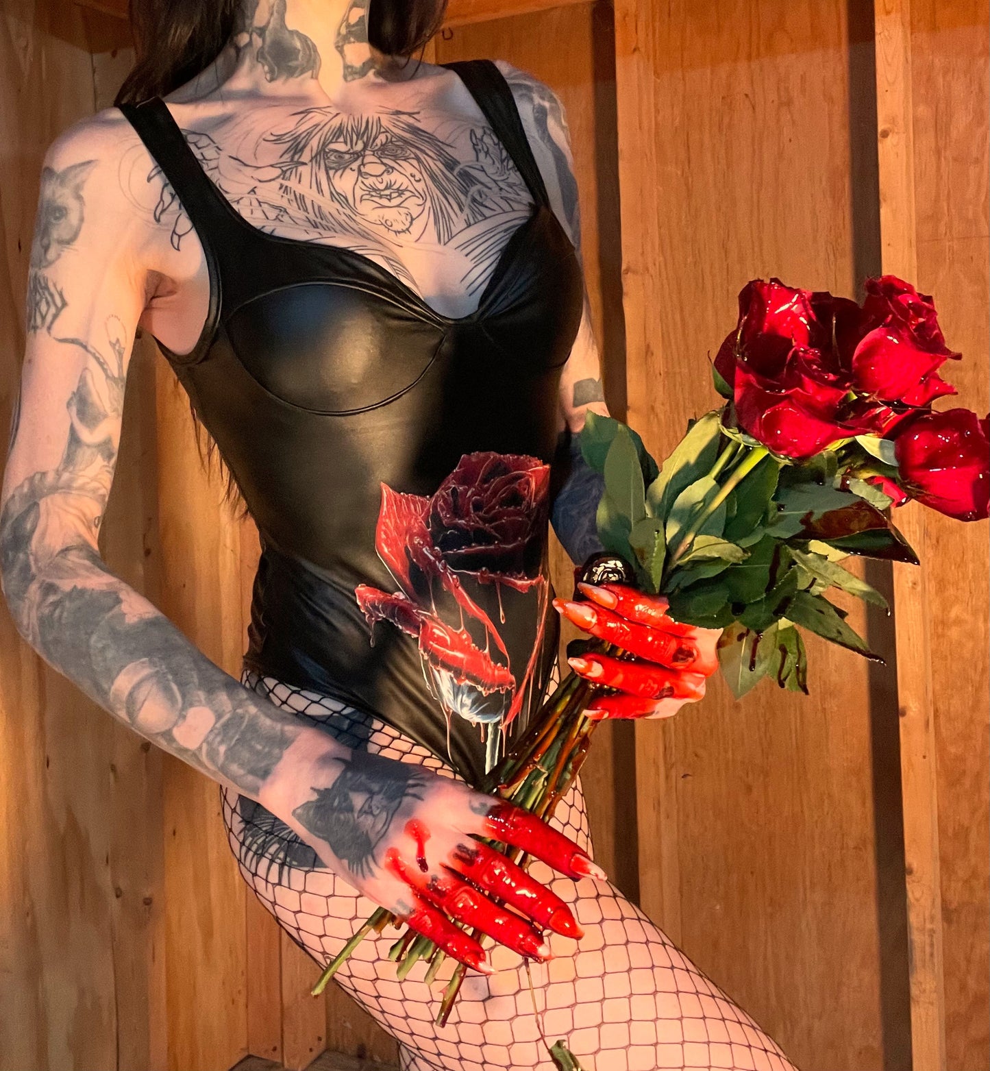 Bloody Rose Bodysuit