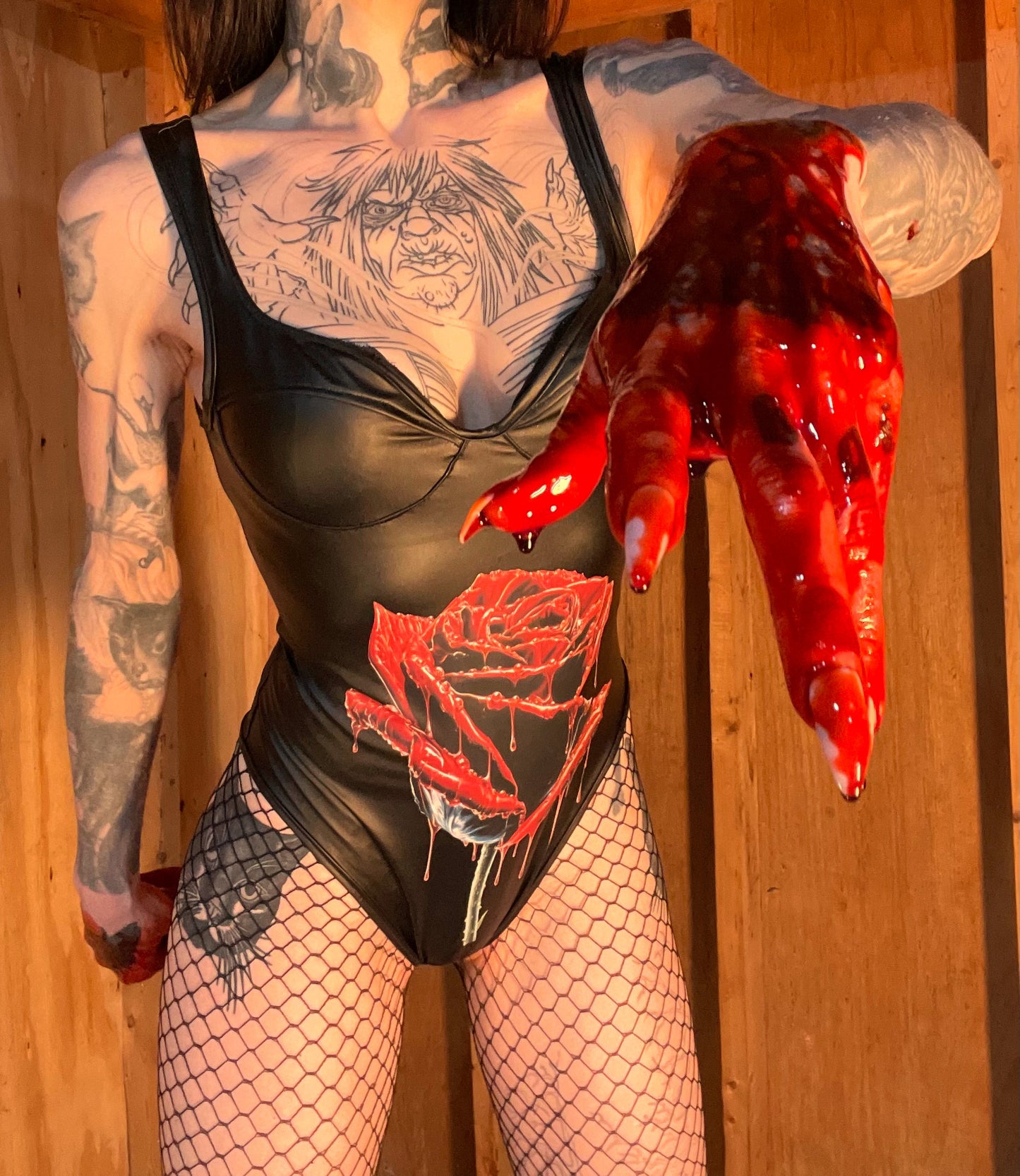 Bloody Rose Bodysuit