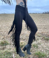 Hell Couture Fringe Pants