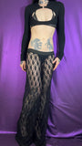 Hell Couture Lace Palazzo Pants