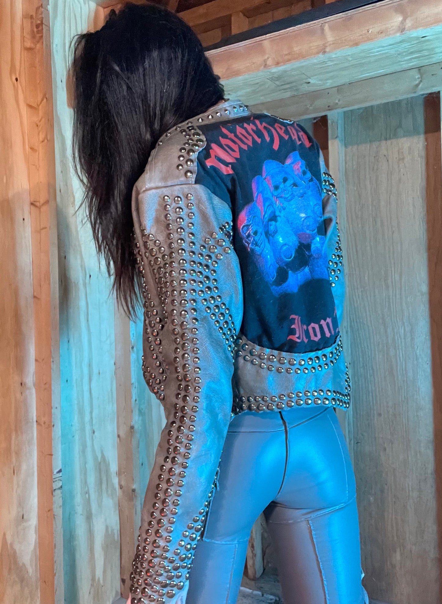 Hell Couture Iron Fist Leather Jacket