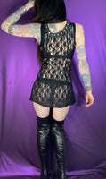 Hell Couture Lace Mini Dress