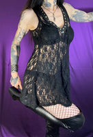 Hell Couture Lace Mini Dress