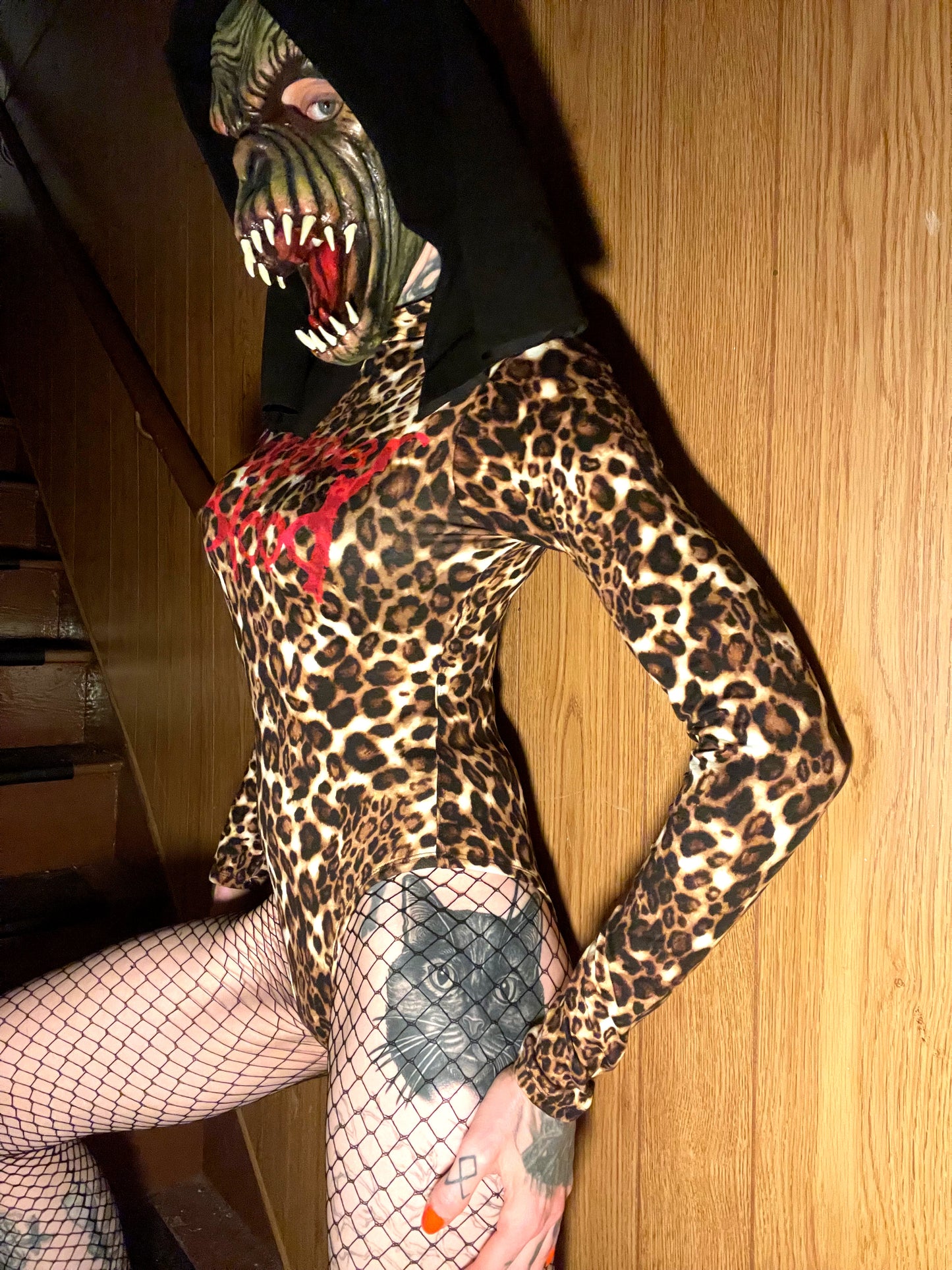 Hell Couture Rocktober Blood Bodysuit