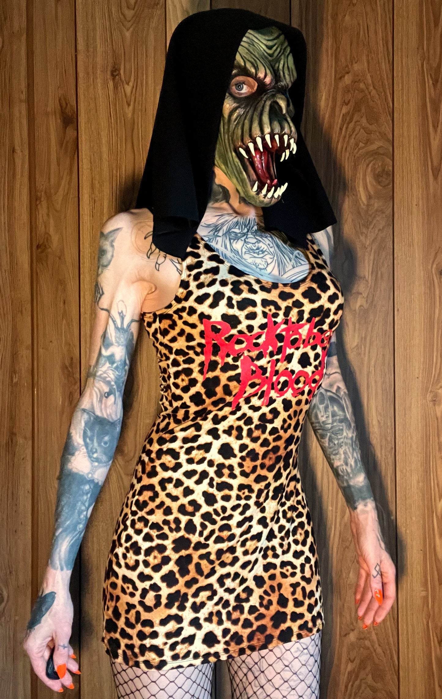 Hell Couture Rocktober Blood Mini Dress