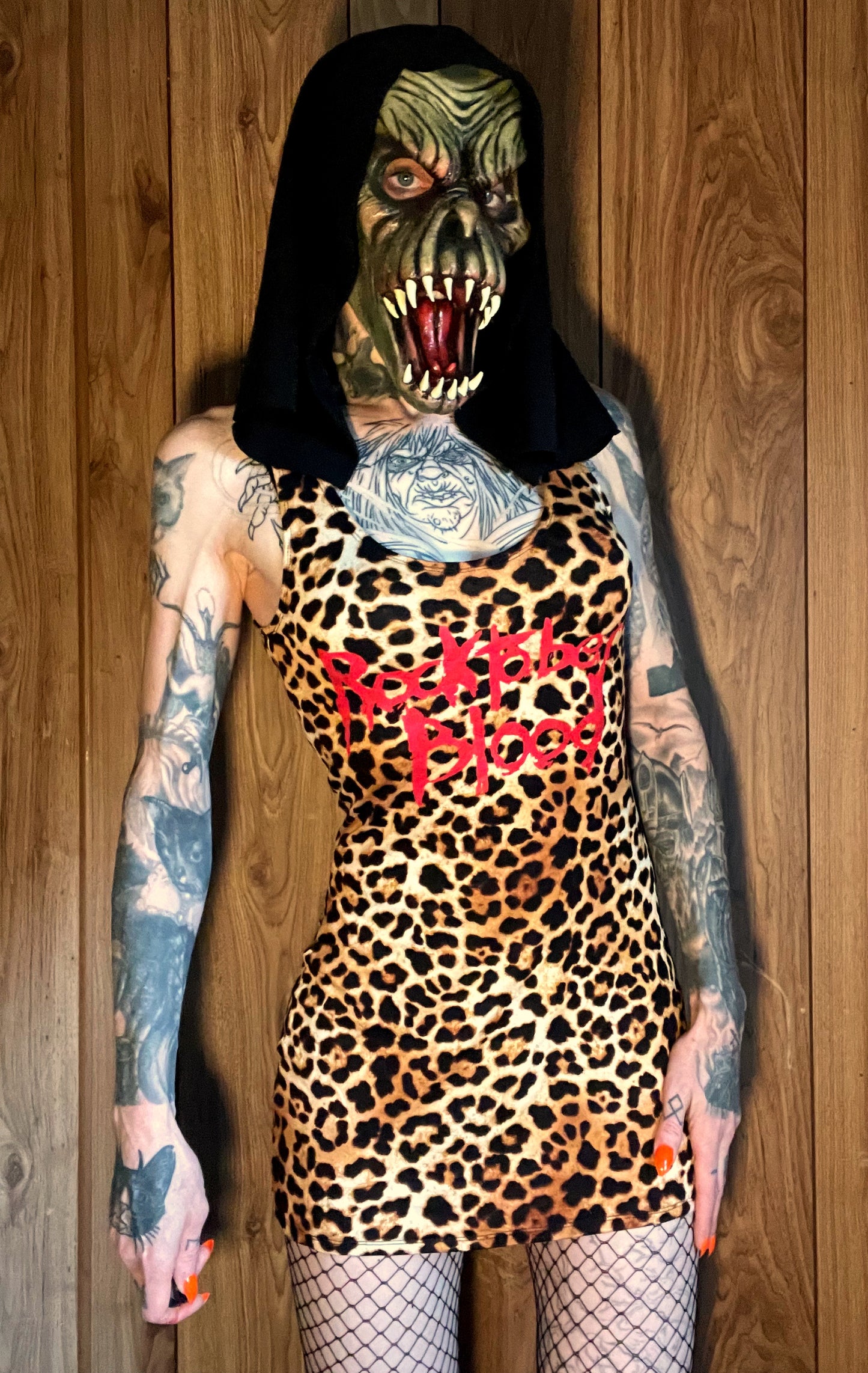Hell Couture Rocktober Blood Mini Dress