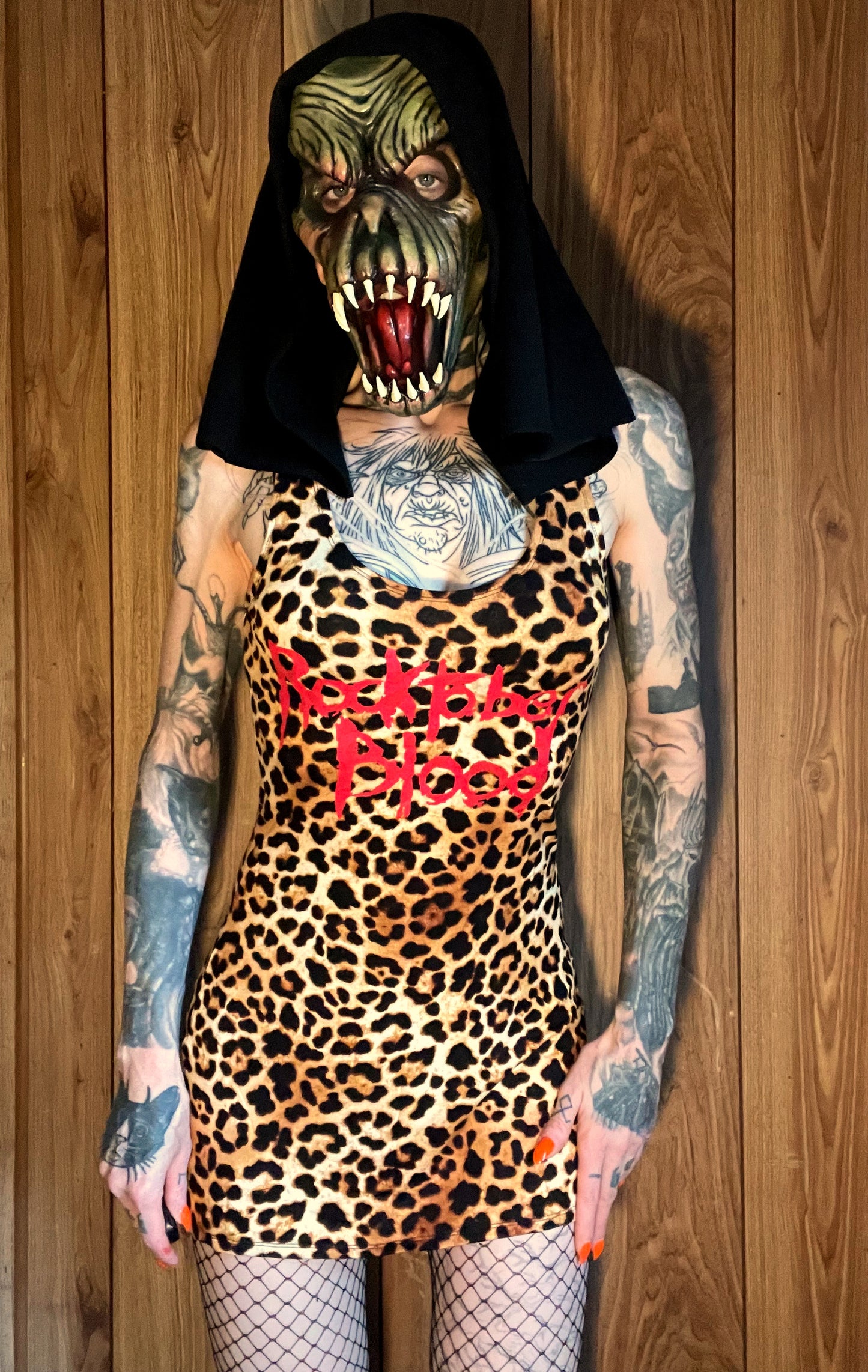 Hell Couture Rocktober Blood Mini Dress