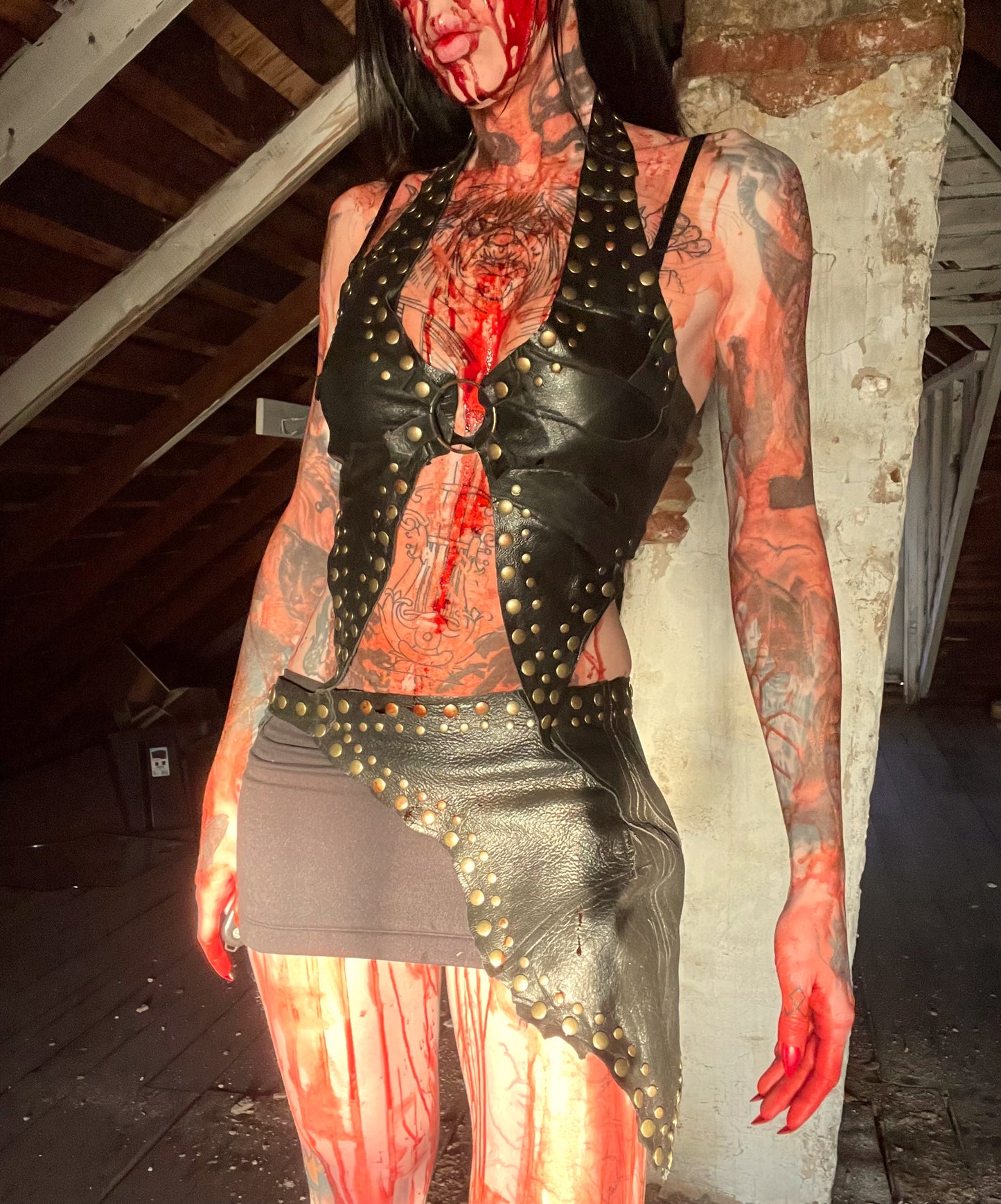 Dead By Dawn Mini Skirt