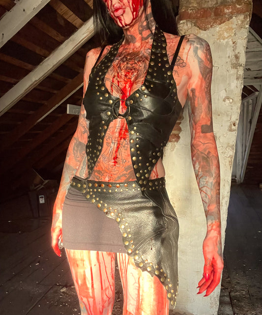 Dead By Dawn Mini Skirt