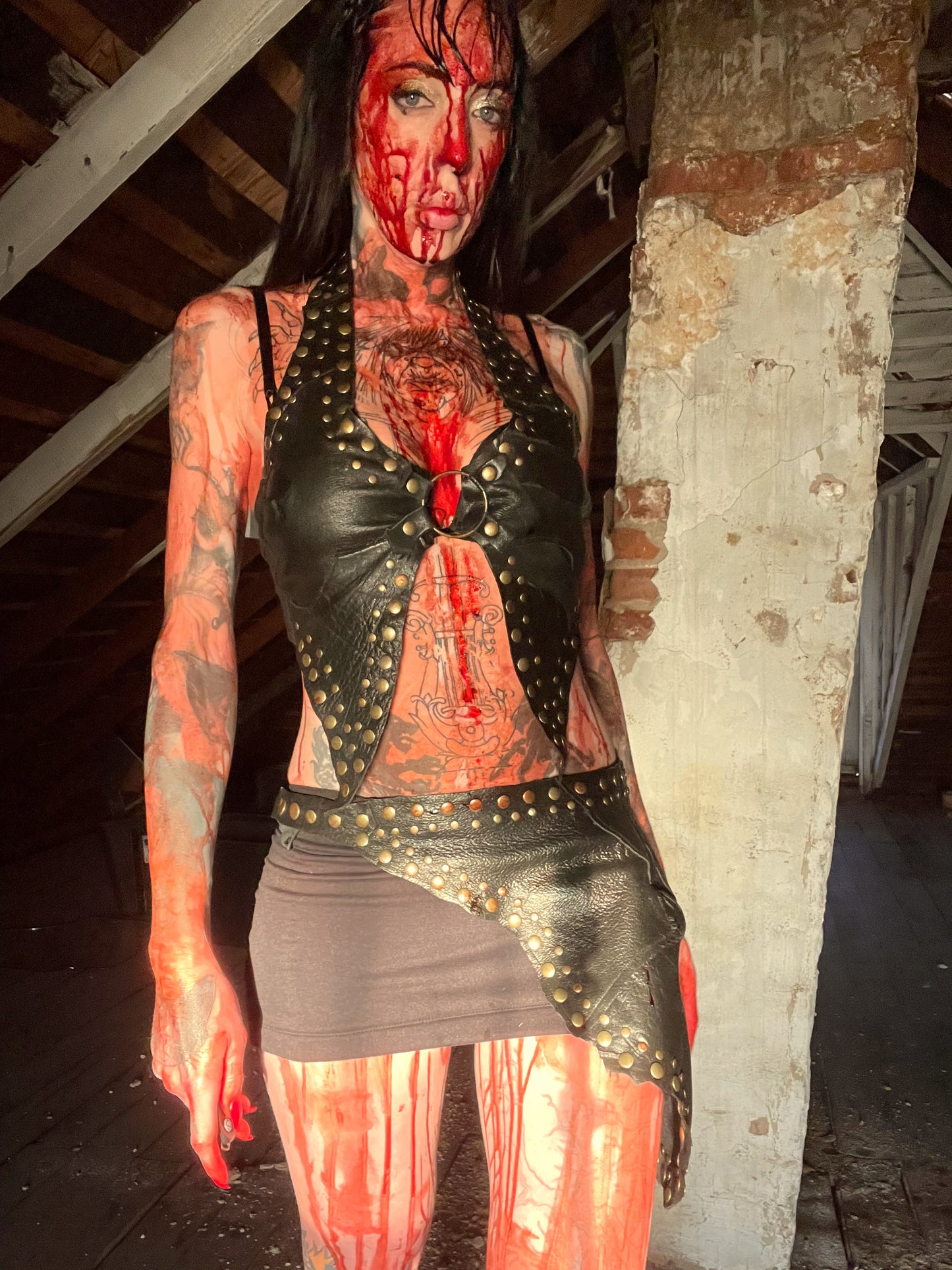 Dead By Dawn Mini Skirt