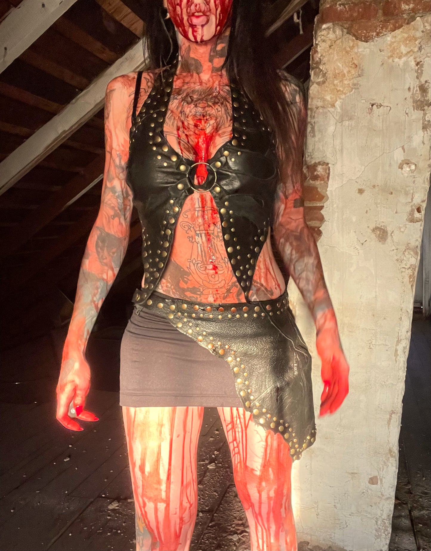 Dead By Dawn Mini Skirt