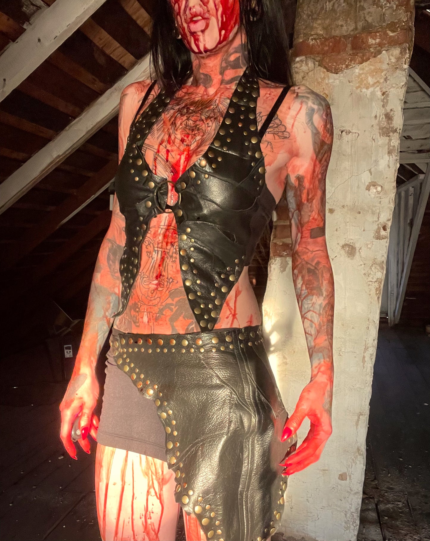 Dead By Dawn Mini Skirt