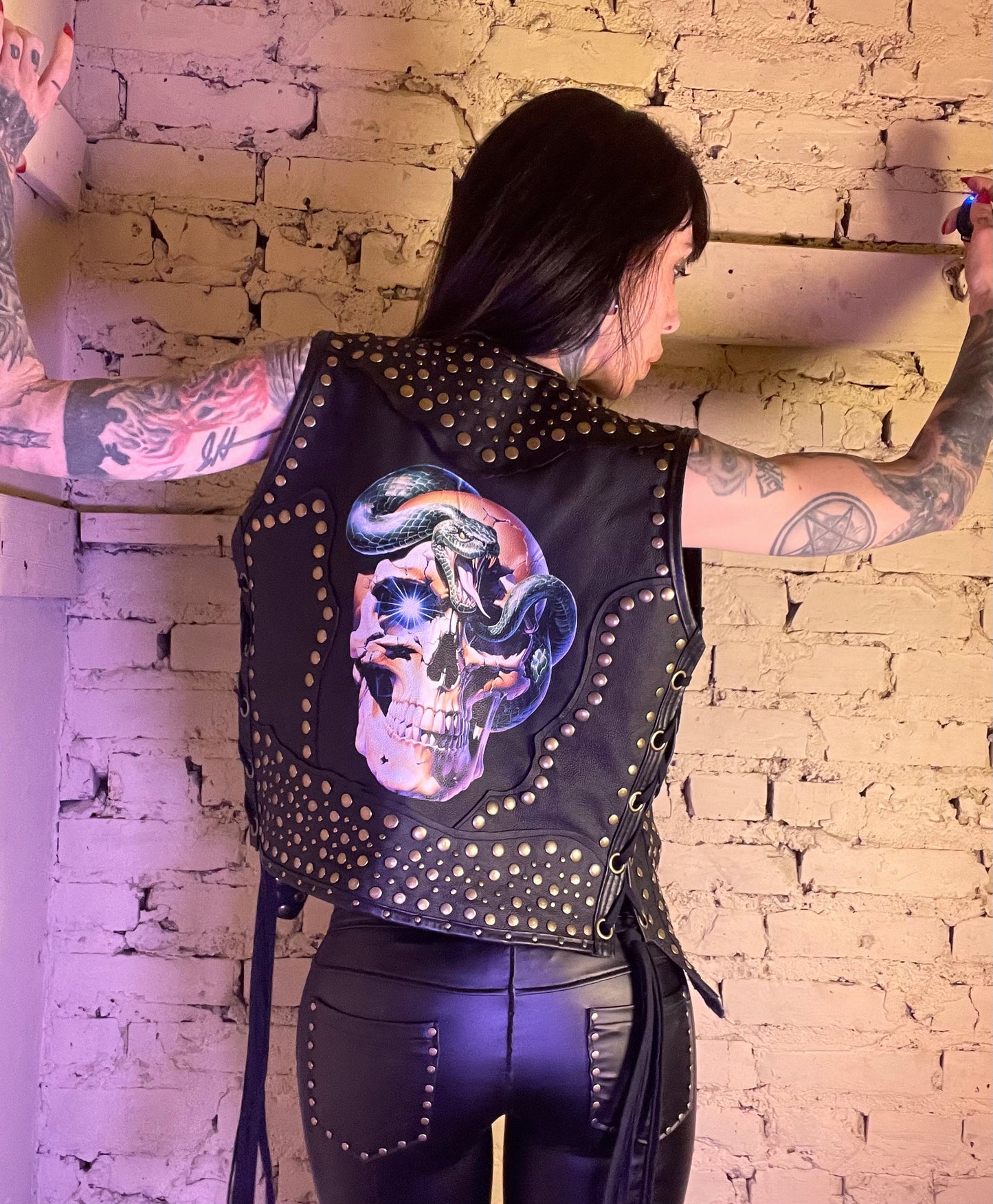 Street Ready Leather Vest