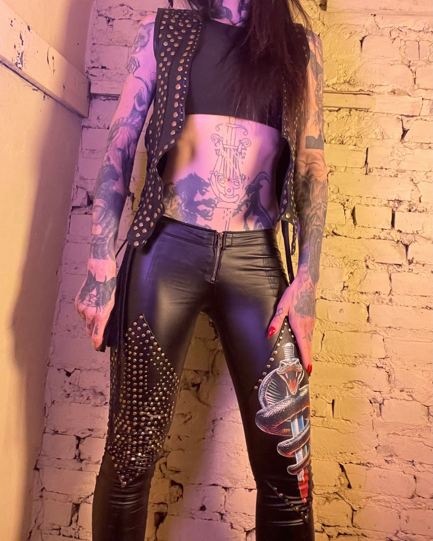 Street Ready Leather Vest