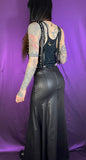 Hell Couture Suspender Maxi Skirt