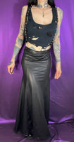 Hell Couture Suspender Maxi Skirt
