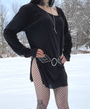 Hell Couture Side Split Tunic